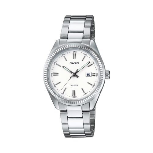 Orologio Casio LTP 1302PD 7A1VEG COLLECTION Silver e White