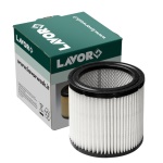 LAVOR - Lavorwash Washable filter, Aspiratore a cilindro, Filtro, Bianco, Nero, Diciotto P Quattordici Venti Trenta e VAC, Scatola, 1 pezzo(i)