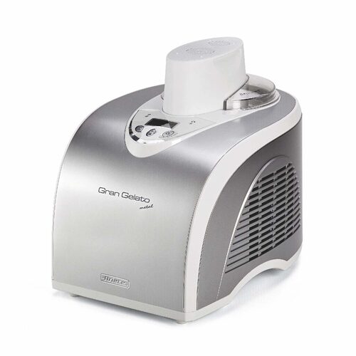 Ariete 0693 Gelatiera compressore 135 W Argento, Bianco