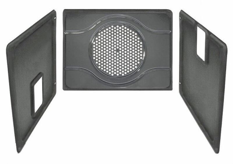 Smeg KITPC97 accessorio e componente per forno Nero Metallo Kit per uso domestico