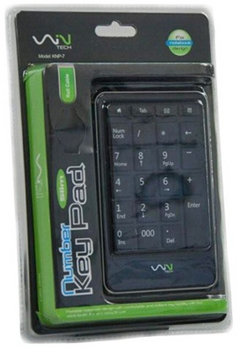 Wintech KNP-7 USB2.0 Nero, Argento