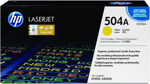HP Cartuccia Toner originale giallo LaserJet 504A