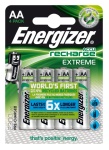 Energizer - Energizer Accu Recharge Extreme 2300 AA BP4, Batteria ricaricabile, Nichel-Metallo Idruro (NiMH), 1,2 V, 4 pezzo(i), 2300 mAh, Argento