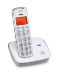 BRONDI - Brondi Bravo Gold, Telefono DECT, Cornetta wireless, Telefono con vivavoce, 20 voci, Identificatore di chiamata, Bianco