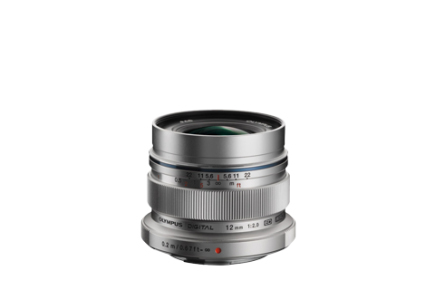 Olympus M.ZUIKO DIGITAL ED 12mm 1:2.0 MILC/SRL Argento