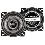 MAJESTIC - New Majestic AP-205, 2-vie, 100 W, 25 W, 4 Ω, Polipropilene, 104 - 12000 Hz
