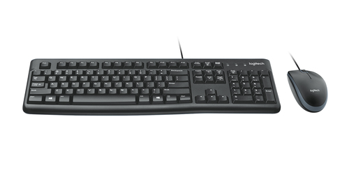 Logitech Desktop MK120 tastiera USB QWERTY Italiano Nero