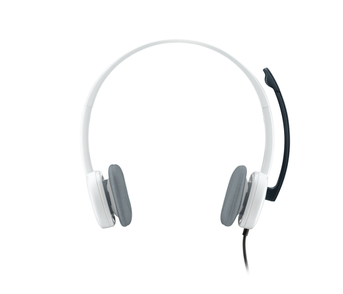 Logitech H150 Stereo Headset Auricolare Cablato A Padiglione Ufficio Bianco