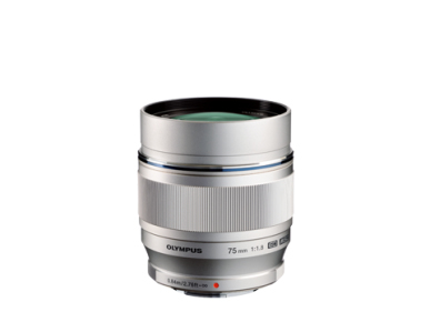Olympus M.Zuiko Digital ED 75mm 1:1:8 MILC Obiettivi standard Argento