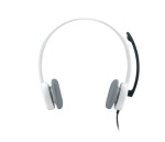 Logitech H150 Stereo Headset Auricolare Cablato A Padiglione Ufficio Bianco