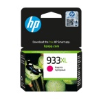 HP - HP Cartuccia originale inchiostro magenta ad alta capacità 933XL, Resa elevata (XL), Inchiostro a base di pigmento, 9 ml, 825 pagine, 1 pz