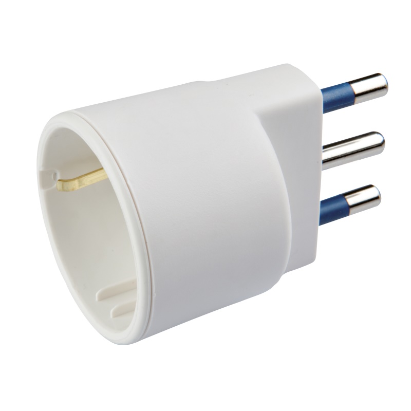 Poly Pool PP0432 adattatore per presa di corrente Tipo L (IT) Bianco