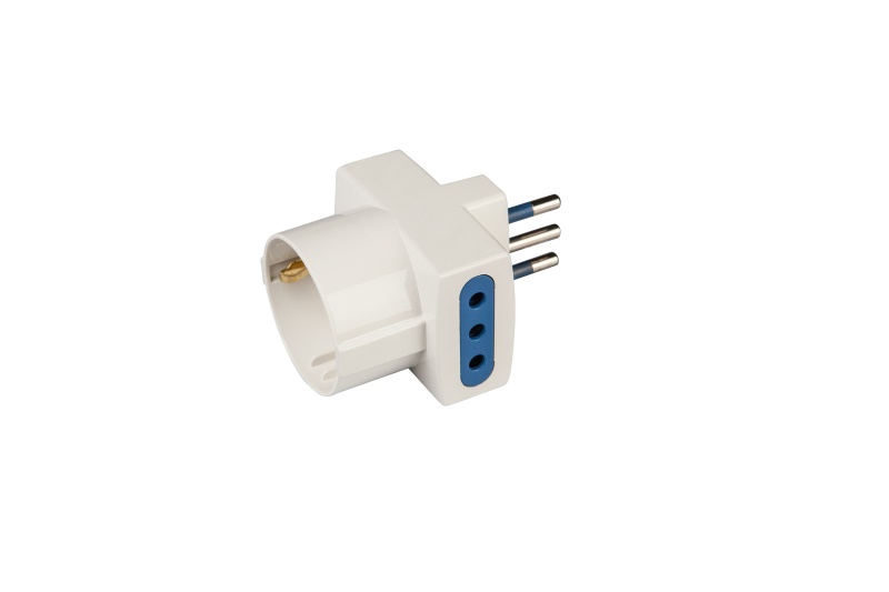 Poly Pool PP0467 adattatore per presa di corrente Tipo L (IT) Tipo L (IT) + Tipo F
