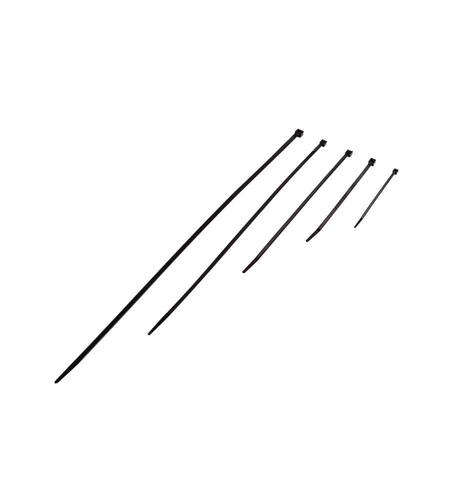 Set fascette cablaggio Poly Pool PP0309 2 Nero