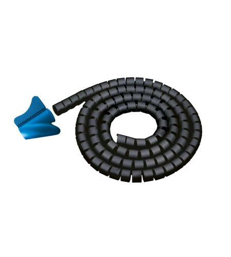 Raccoglicavo Poly Pool PP8099 2 Guaina Spiralina Nero