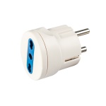 Polypool - Poly Pool PP0451, Tipo L (IT), Universale, 250 V, 16 A, Blu, Bianco, 80 mm