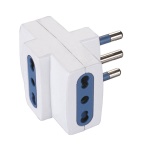 Polypool - Poly Pool PP0452, Tipo L (IT), Universale, 250 V, 16 A, Blu, Bianco, 80 mm