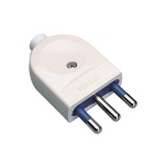 Polypool - Poly Pool PP0461, Tipo L, 2P+E, Bianco, 250 V, 16 A