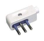 Polypool - Poly Pool PP0410, 2P+T, Bianco, 250 V, 10 A