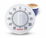 Leifheit - Timer cucina Leifheit 22600 COMFORTLINE Meccanico 60 Minuti Bianco