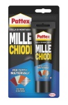 Henkel - Pattex Millechiodi Resistente all'acqua 100g, Gel, Adesivo ai polimeri, Tubo, 100 g
