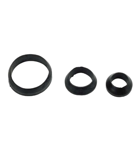 Set guarnizioni idrauliche Idro Bric P0369E per canotti Nero