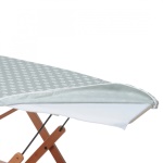 FOPPAPEDRETTI - Foppapedretti LaCopertina, Copertura superiore dell'asse da stiro, Alluminio, Cotone, Grigio, Bianco, Immagine, Rettangolare, 1010 x 490 mm