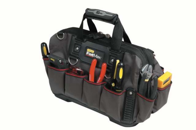 Stanley FatMax Nero Tessuto, Pelle