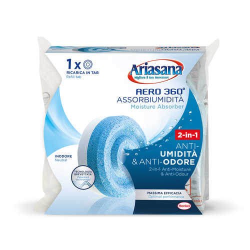 Ariasana Aero 360 Assorbitore (ricarica) Assorbiumidità e odori