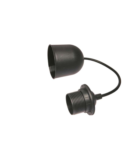 Portalampada Poly Pool PP0373 2 Nero