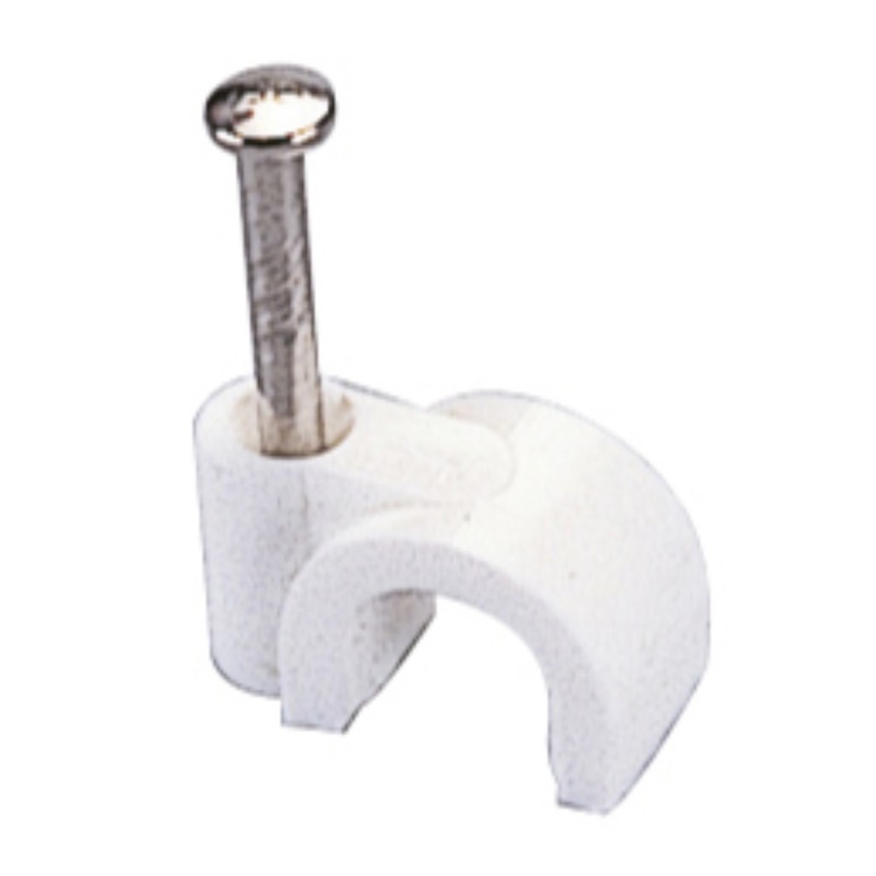 Poly Pool PP0661 fermacavo Bianco 50 pz