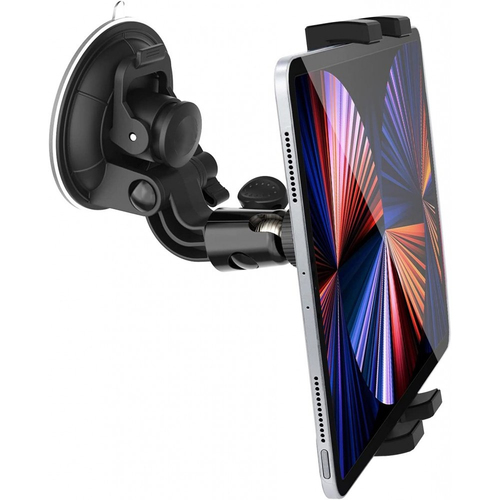 Techly Supporto Universale da Auto con Ventosa per Tablet 7-10.1