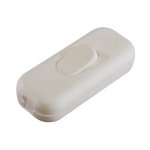 Polypool - Poly Pool PP0473, Interruttore basculante, 1P, Cablato, Bianco, 250 V, 2 A