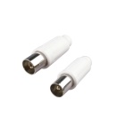 Polypool - Poly Pool PP0595, Maschio, Femmina, Bianco, Blister, 2 pz, 80 mm