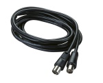 Polypool - Poly Pool PP0620, 2 m, F Plug, F Plug, Nero