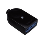 Polypool - Poly Pool PP0466.1, Tipo L, 2P+T, Nero, 250 V, 16 A, 1 pezzo(i)