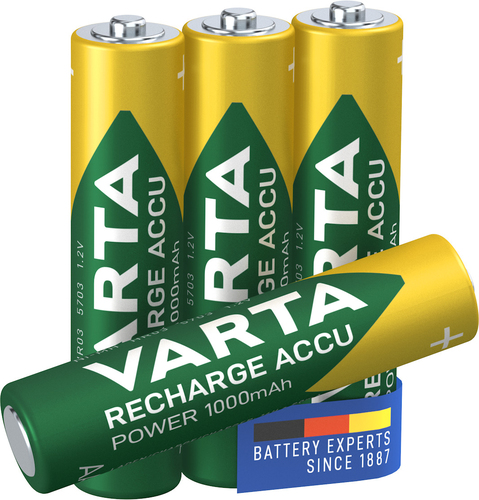 Varta Rech.Accu Power AAA 1000mAh BLI 4