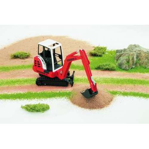 2432 BRUDER Schaeff HR16 Mini excavator, 3 anno/i, ABS sintetico, Nero, Rosso, Bianco