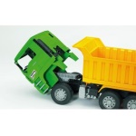 Bruder - BRUDER MAN TGA Tip up truck, 3 anno/i, ABS sintetico, Verde, Giallo