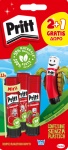Henkel - Pritt Colla Stick 11g 3 Pezzi, Secco, Colla stick, 11 g, Cartoncino, Tessuto, Carta, 5 - 50 °C, 3 pezzo(i)