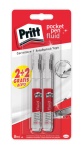 Henkel - Pritt Correttore Pocket A Penna 8ml 4 Pezzi, 8 ml, Bianco, Vivido, Blister