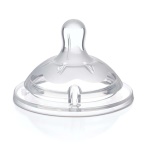 CHICCO - Chicco Natural Feeling, Valvola anticolica, Trasparente, Silicone, 4 mese(i), 2 pezzo(i)