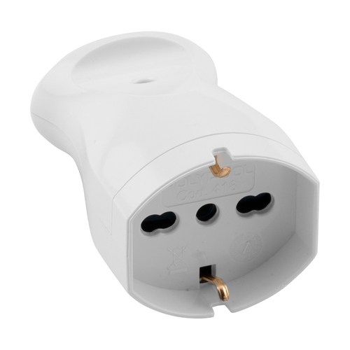 Presa elettrica Poly Pool PP0418 Bianco