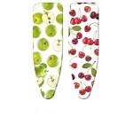 Gimi - Gimi Universale Triplo Strato, Copertura superiore dell'asse da stiro, Cotone, Poliestere, Multicolore, A fantasia, Motivo floreale, 1260 x 450 mm