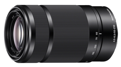 Sony SEL55210 Teleobiettivo con zoom 55-210 mm F4.5-6.3, APS-C, Innesto E, Nero