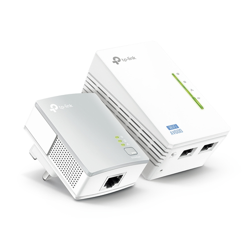 TP-LINK TL-WPA4220 KIT 300 Mbit/s Collegamento ethernet LAN Wi-Fi Bianco 2 pz