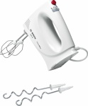 BOSCH - Bosch MFQ3030, Sbattitore manuale, Bianco, Pulsanti, 350 W, 800 g