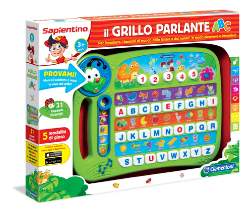 Clementoni Alfabetiere grillo abc sapient