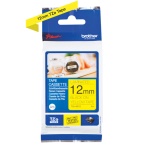 BROTHER - Brother TZE-631S, Nero su giallo, TZe, Brother, 1,2 cm, 4 m, 1 pezzo(i)