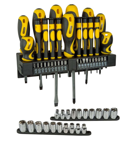 Set cacciaviti Stanley STHT062143 con accessori